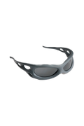 Nobuo 3d Printed Sunglasses - Smoke Grey JNORIG