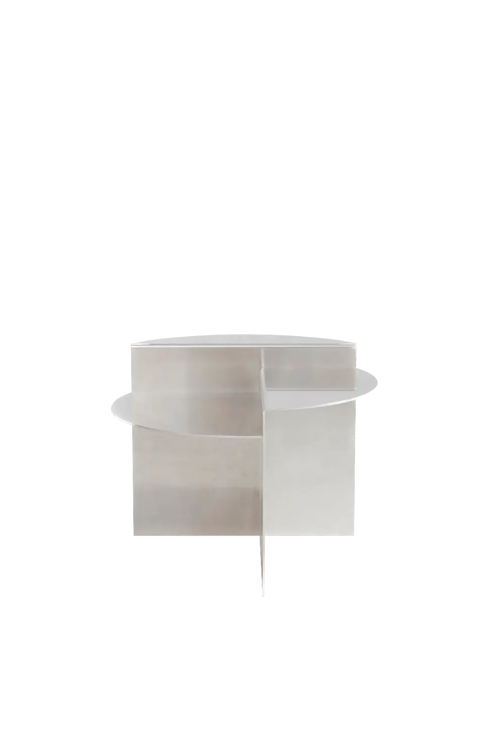 Rivet Side Table | Aluminum Frama