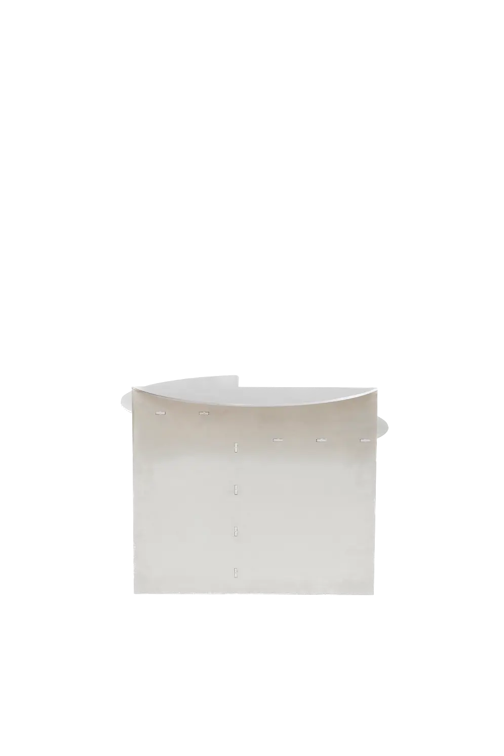 Rivet Side Table | Aluminum Frama