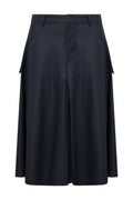 Denim Pleated Skirt JNORIG