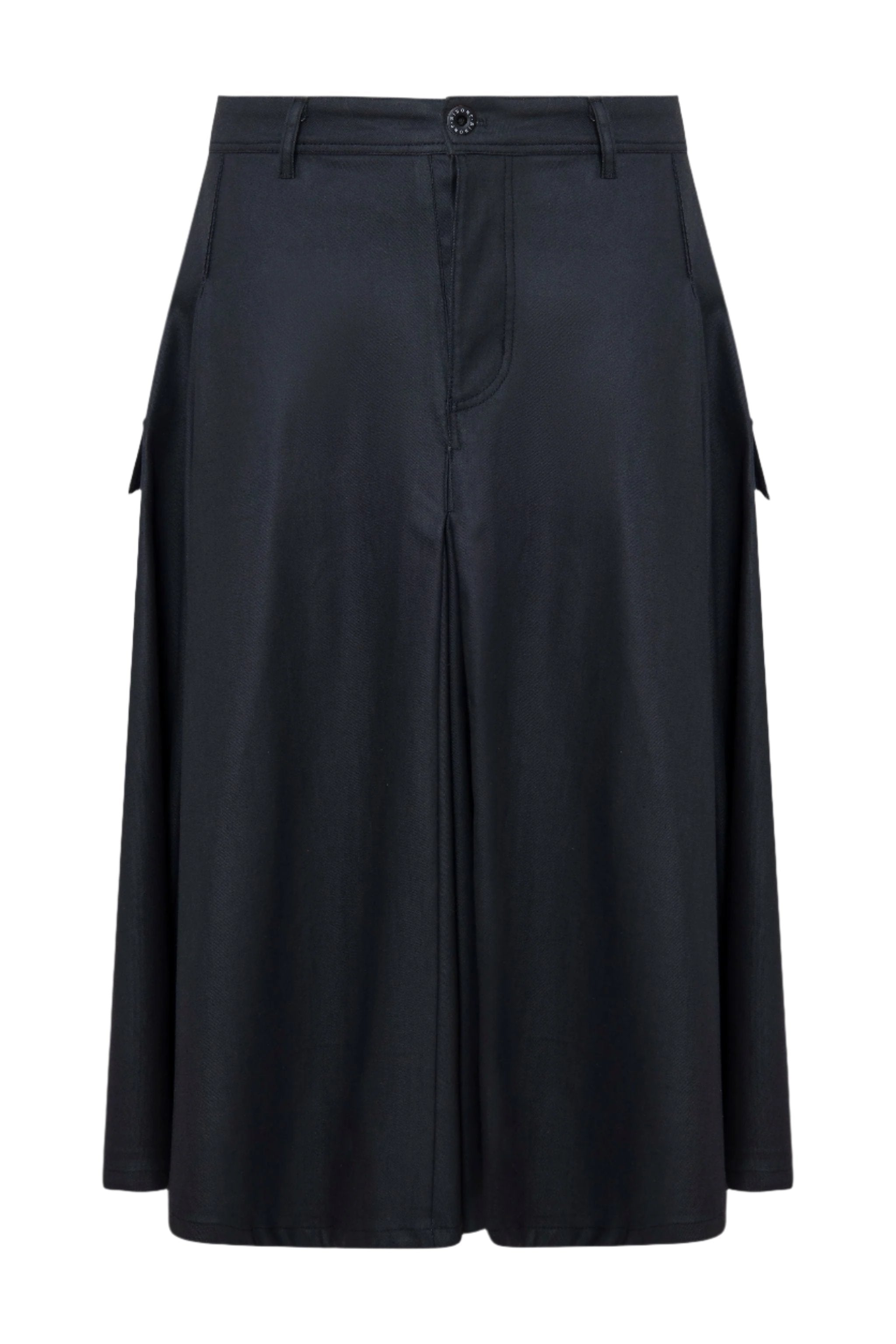 Denim Pleated Skirt JNORIG