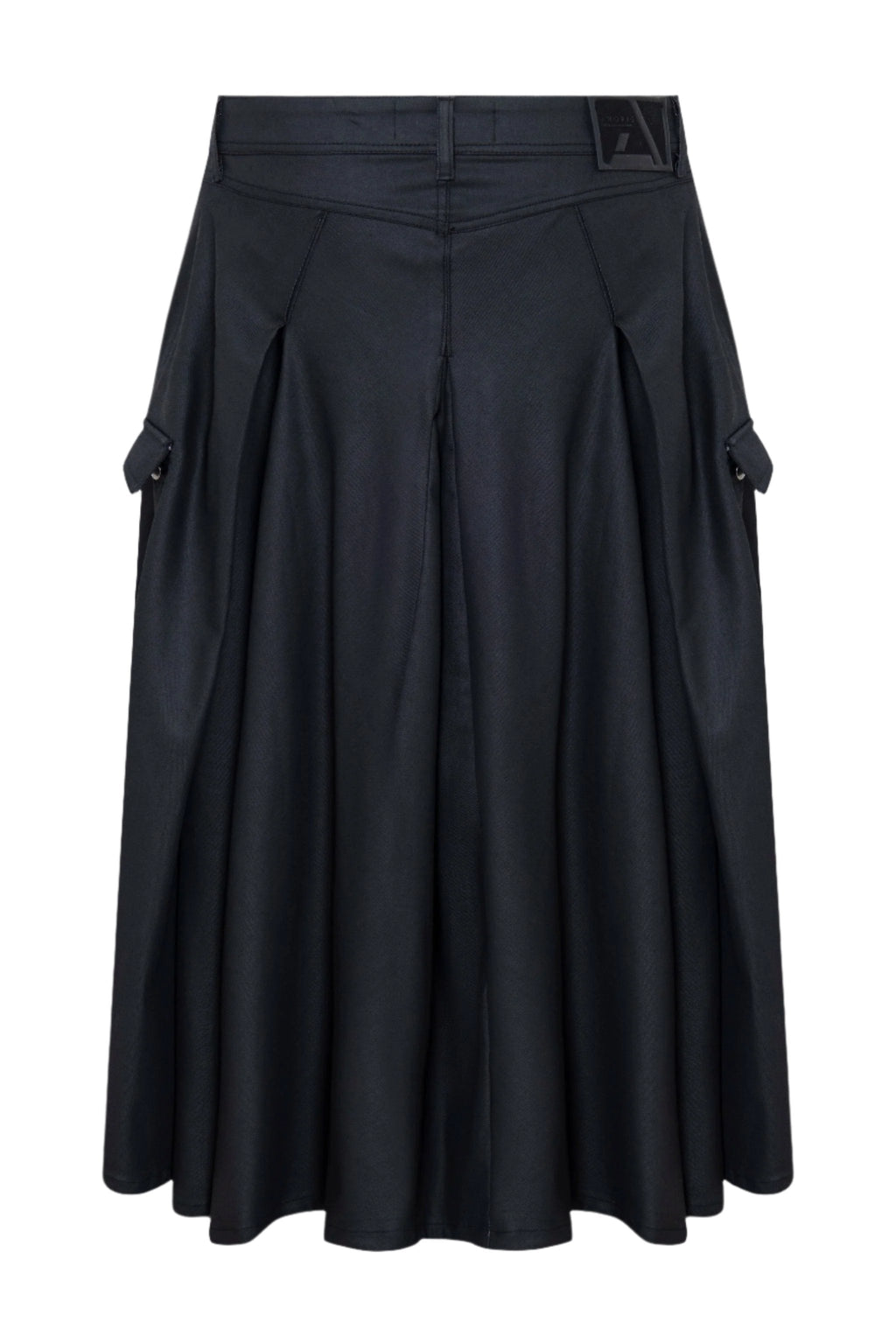 Denim Pleated Skirt JNORIG