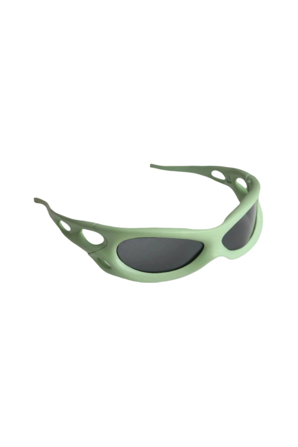 NOBUO 3D PRINTED SUNGLASSES PEELED LIME JNORIG