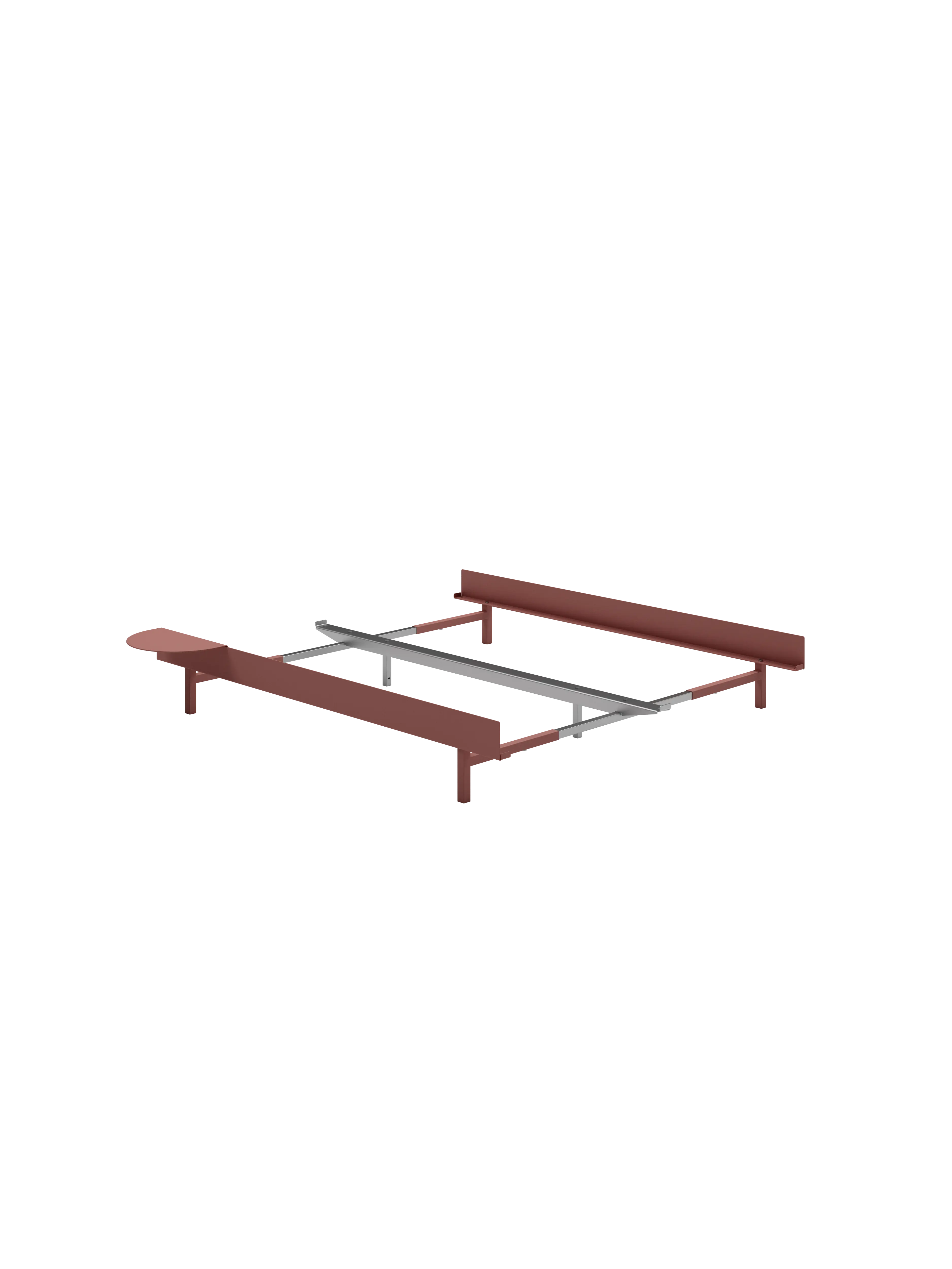 Bed - Dusty Rose Low MOEBE