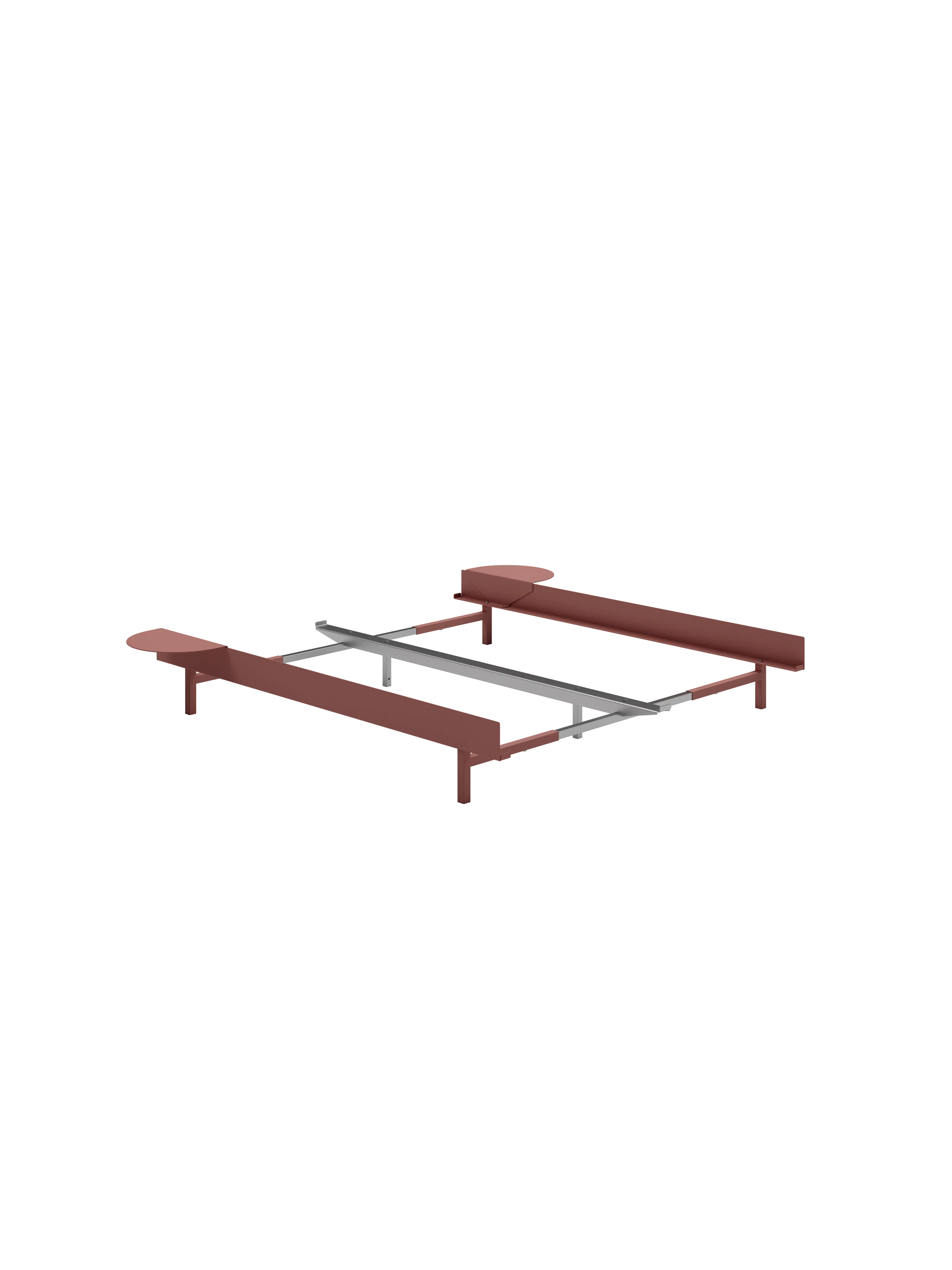 Bed - Dusty Rose Low MOEBE