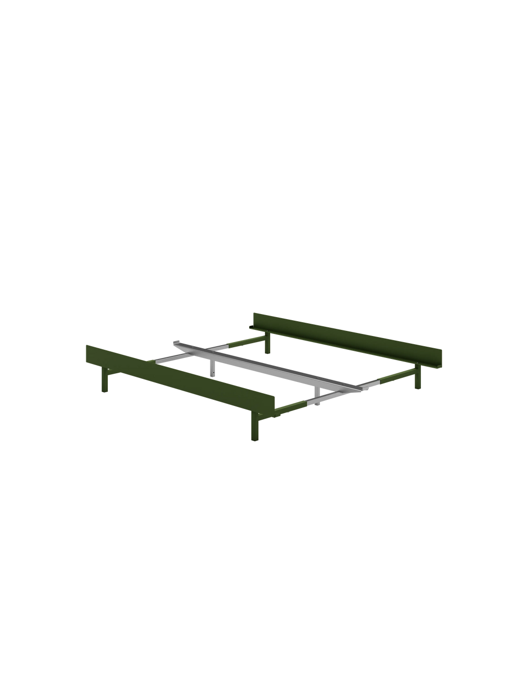 Bed - Pine Green Low MOEBE