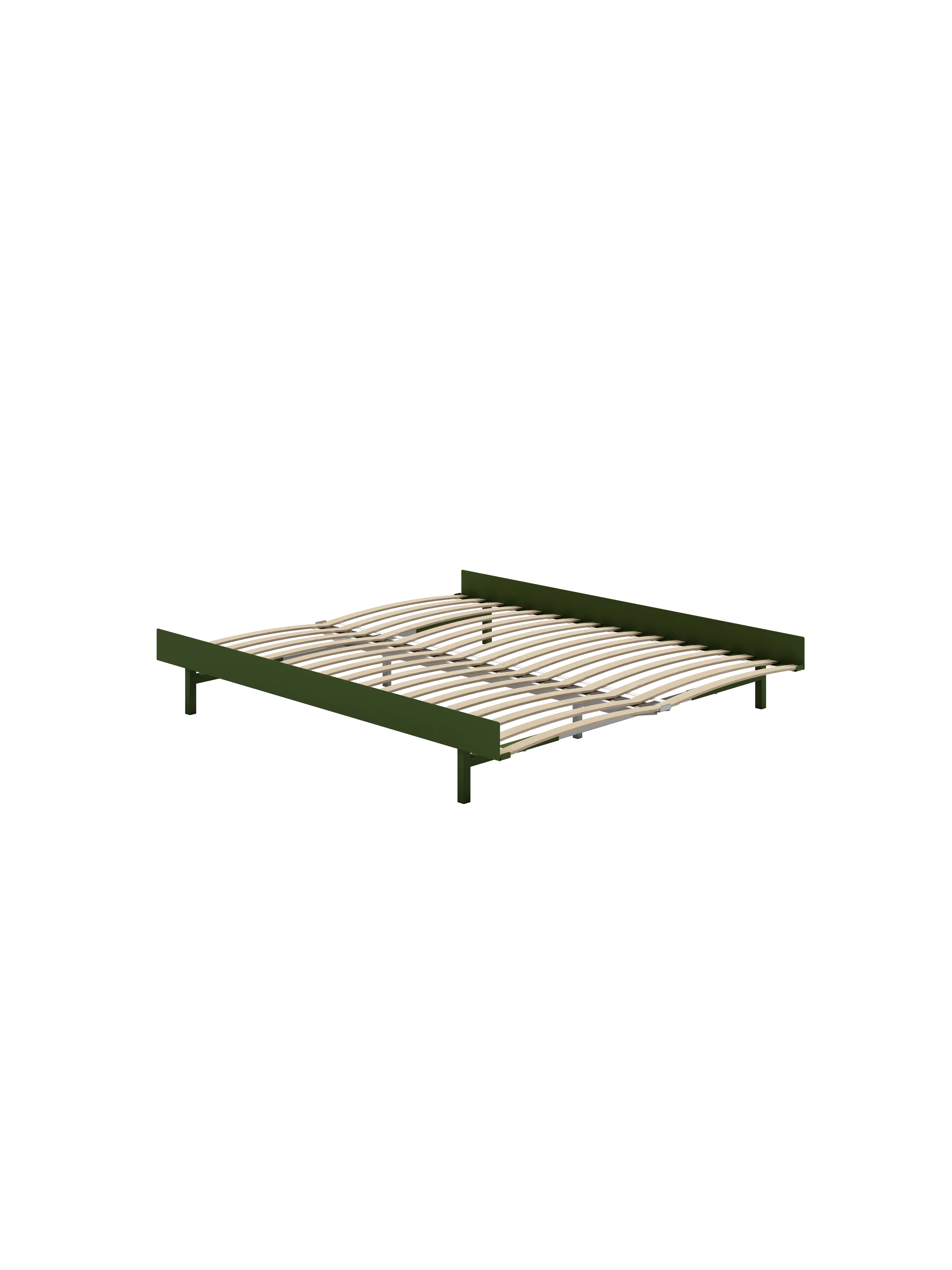 Bed - Pine Green Low MOEBE