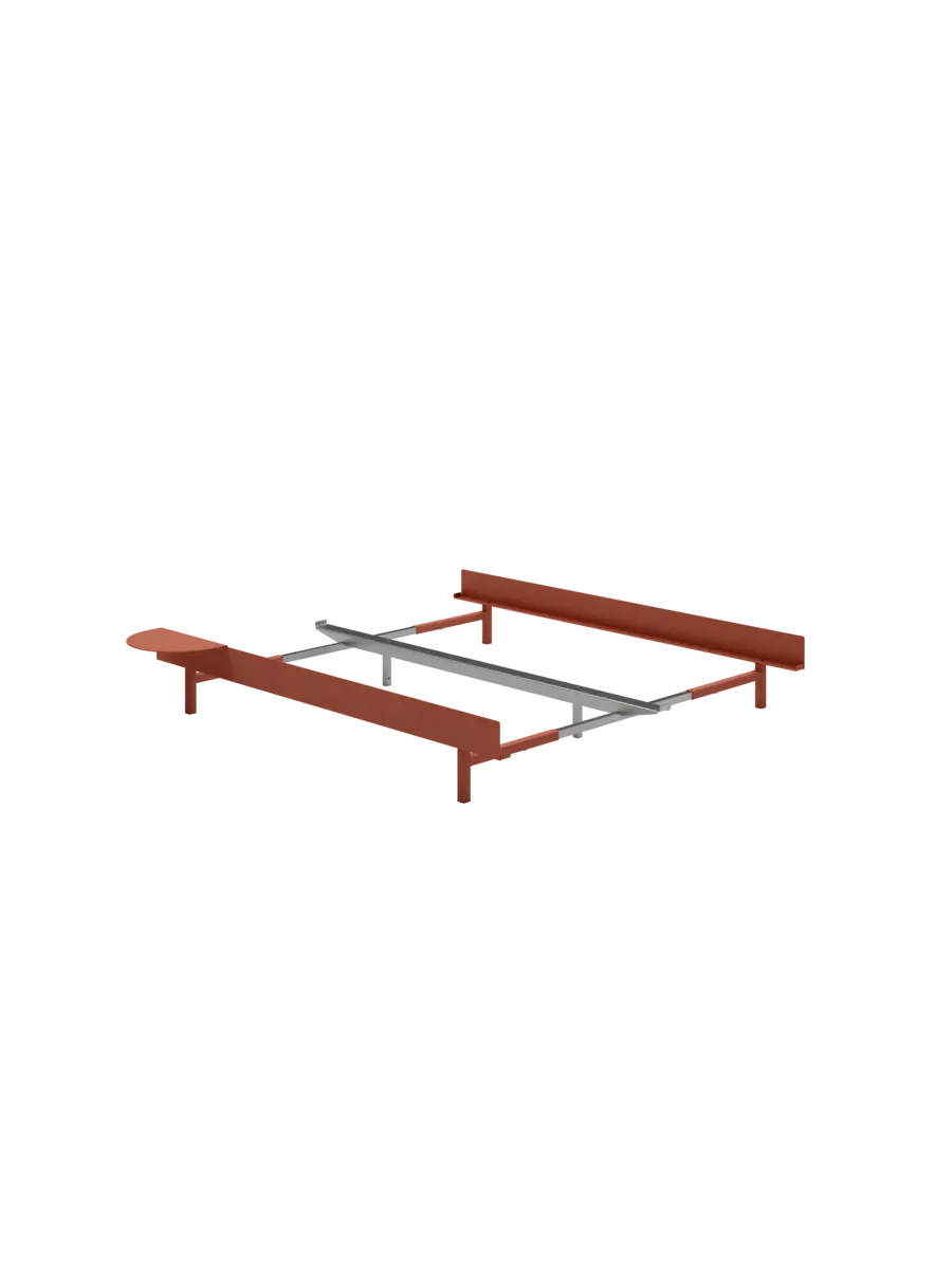 Bed -  Terracotta Low MOEBE