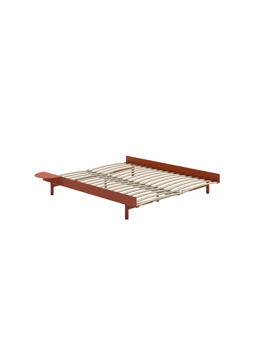 Bed -  Terracotta Low MOEBE
