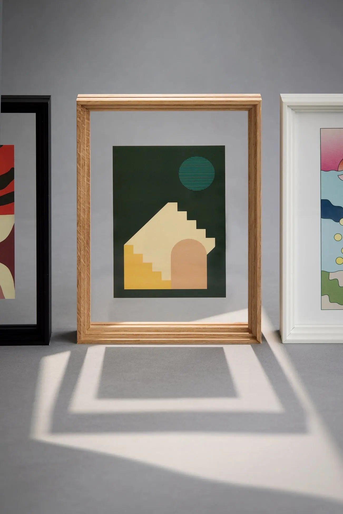 Standing Frame - Oak MOEBE