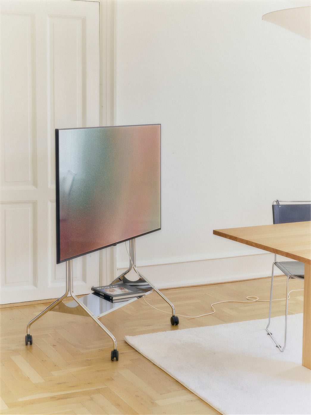 Moon Rollin' Tall - Chrome Pedestal