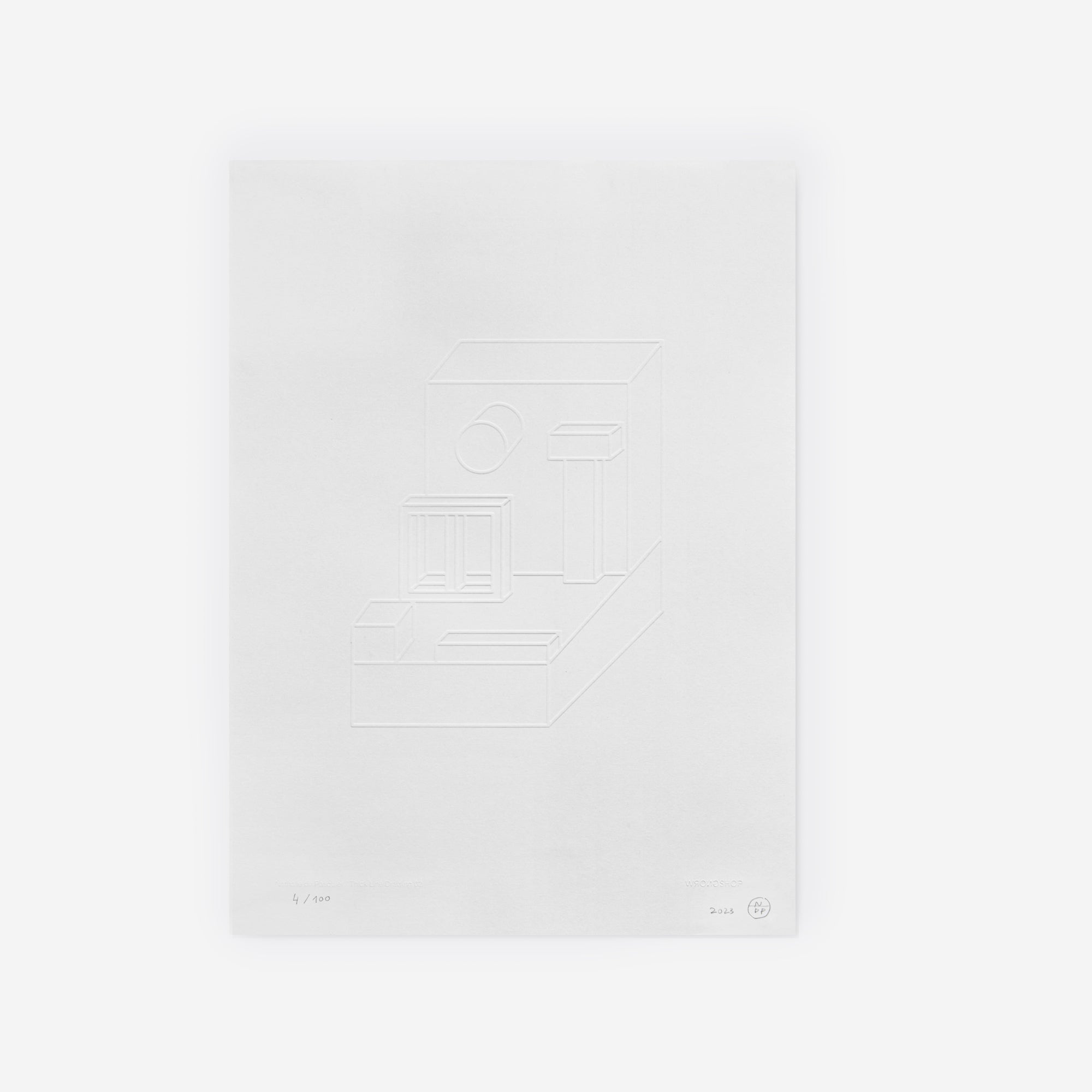 Thick Line Drawing 2 – Edition