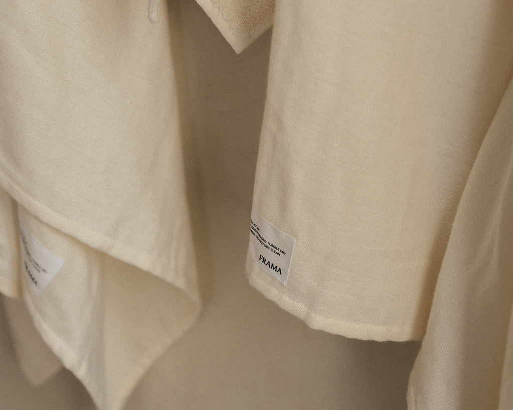 FRAMA - Light Towel | Bone White | Hand Towel FRAMA