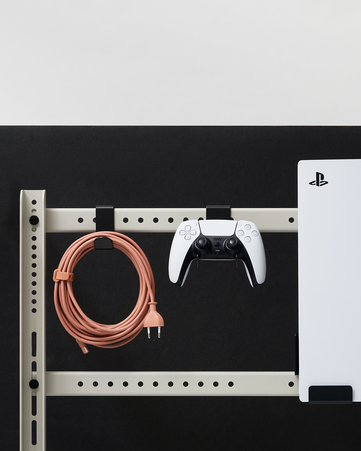 PS5 Mount - Charcoal Pedestal