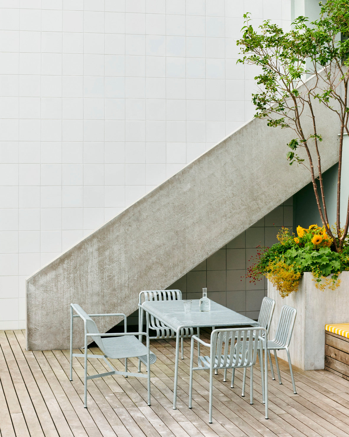 Palissade Dining Bench Armrest HAY