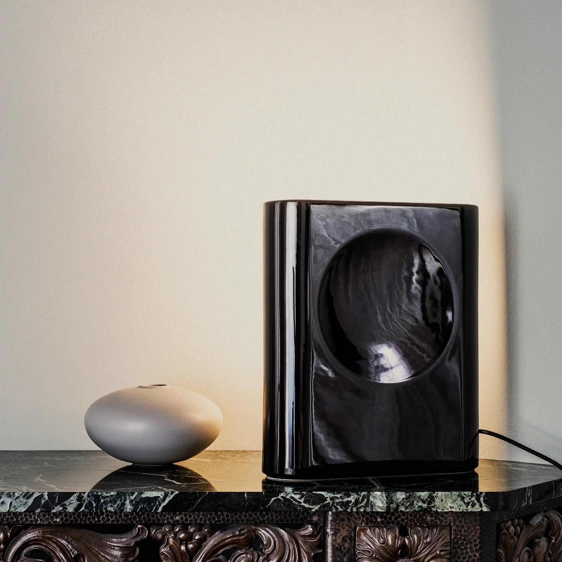 Panter&Tourron - Signal - lampe - large - EU Stecker - vinyl black raawii