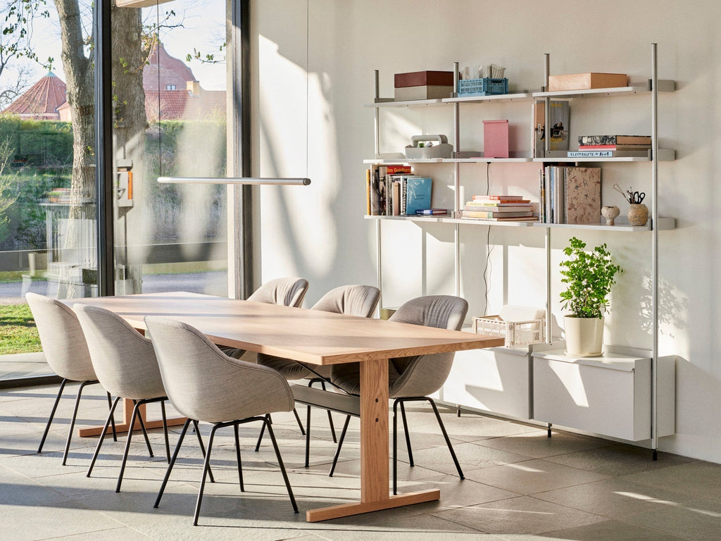 Factor Linear Suspension Lamp Directional HAY