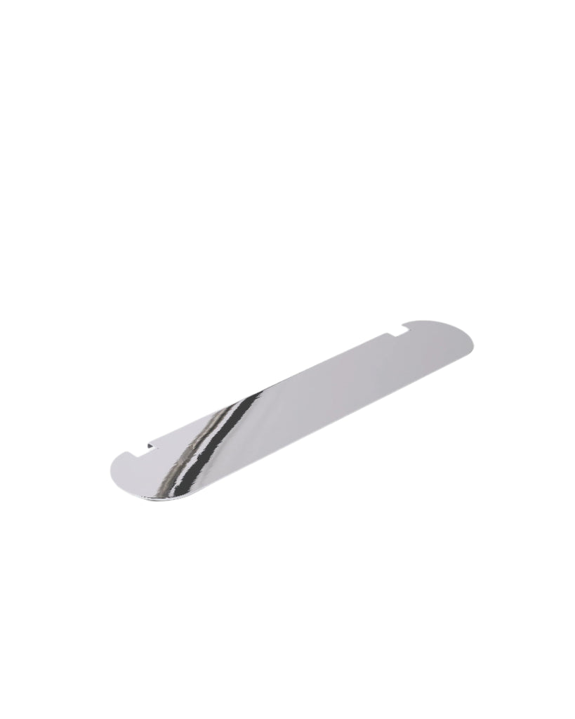 Pipe Shelf - Chrome Pedestal