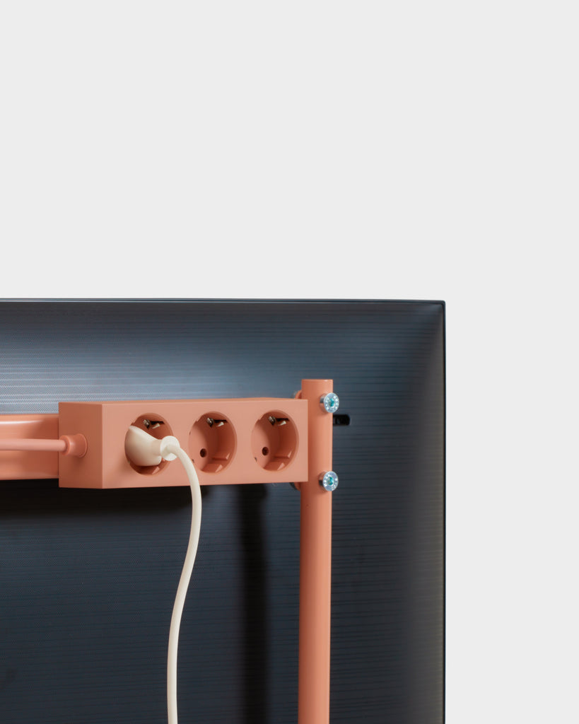 Power Bar 2 meters - Dusty Rose Pedestal