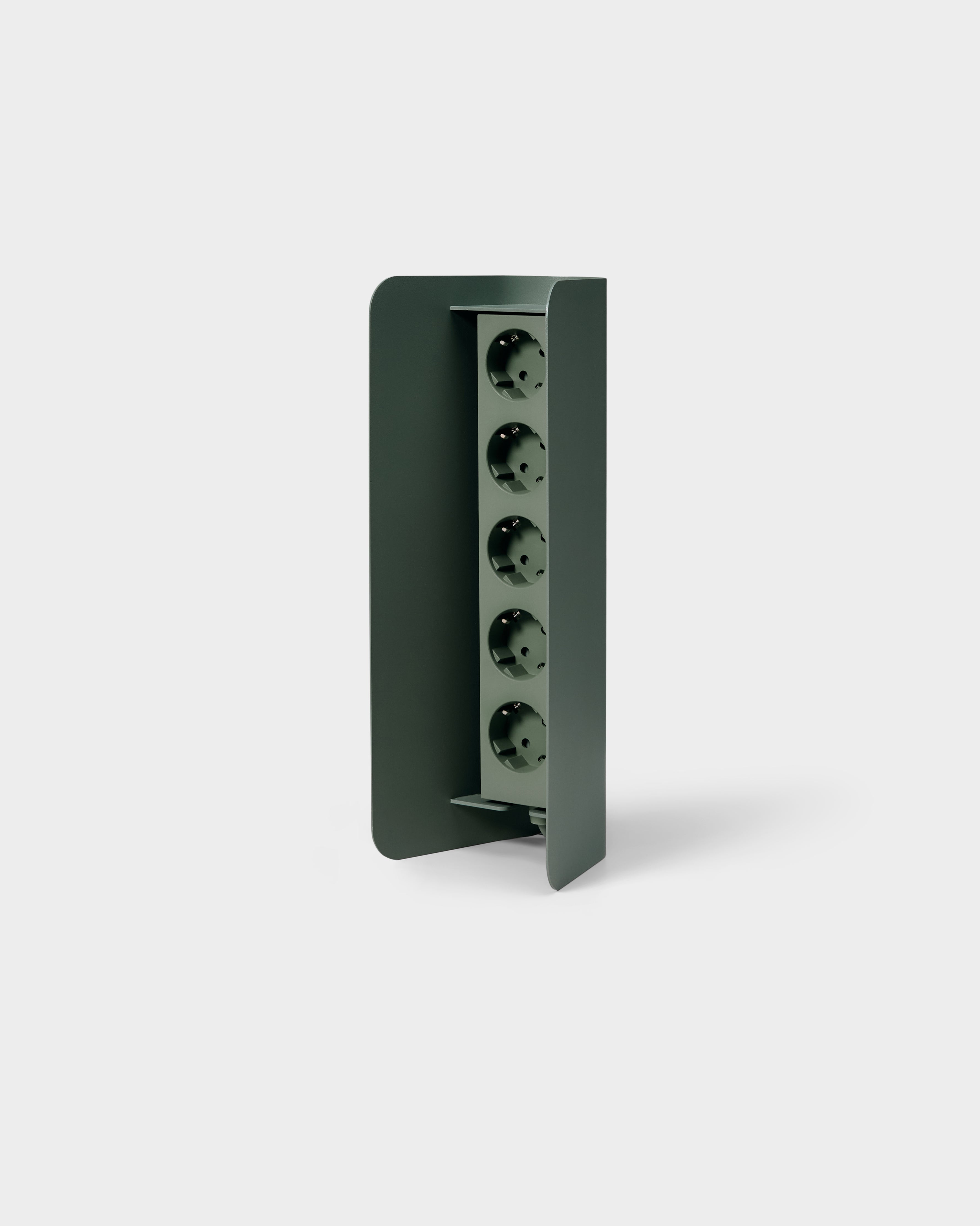 Power Shell - Mossy Green Pedestal