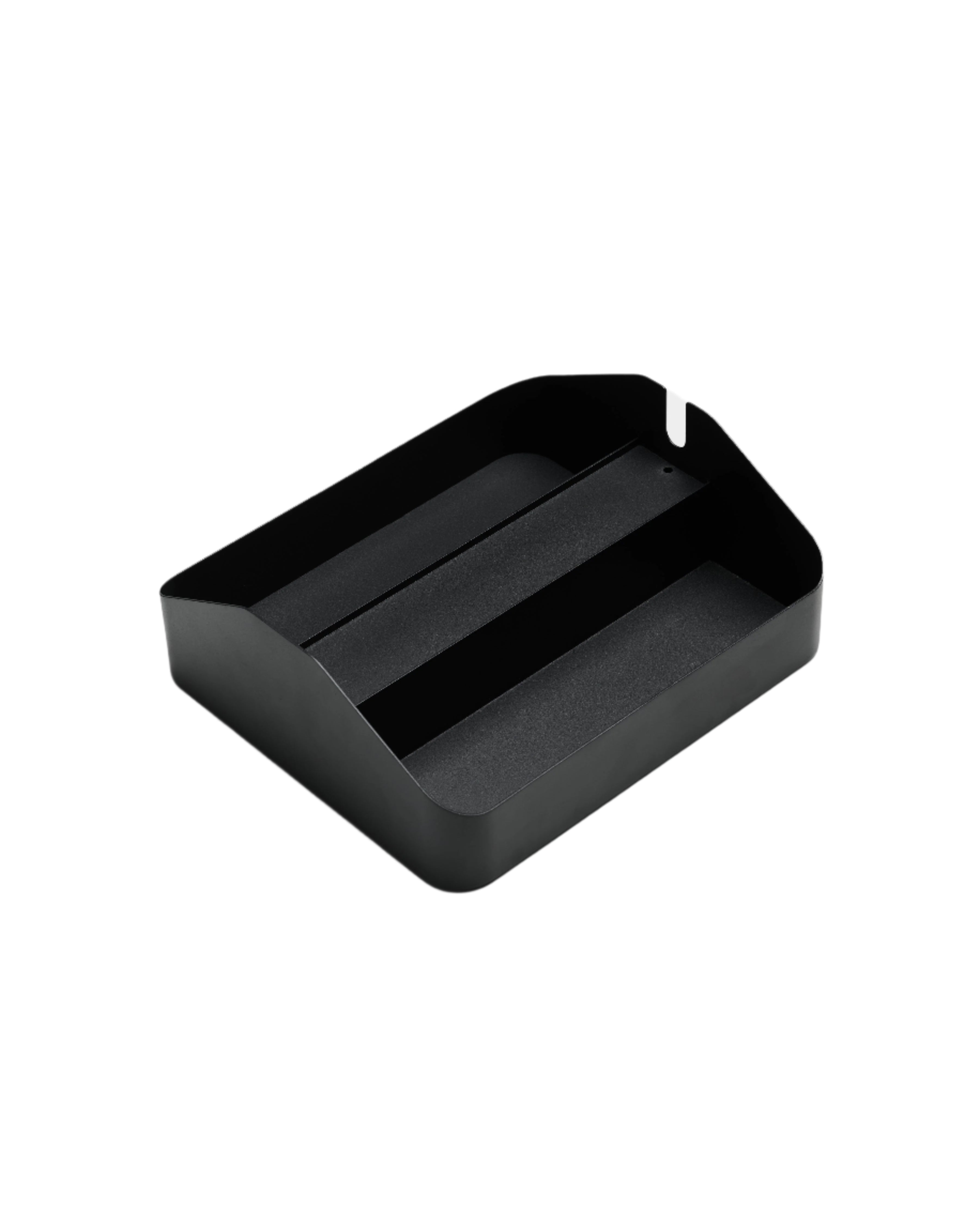Power Tray Double - Charcoal Pedestal