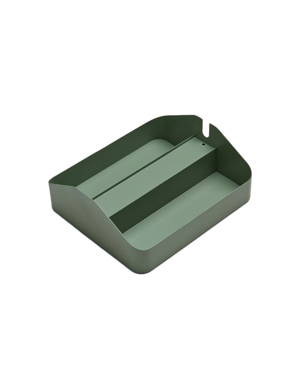 Power Tray Double - Mossy Green Pedestal