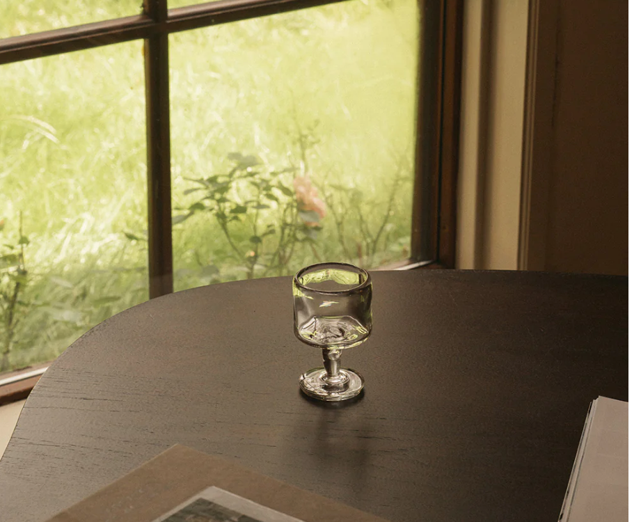 FRAMA - 0405 Stem Glass Set of Two | Clear | Small Frama