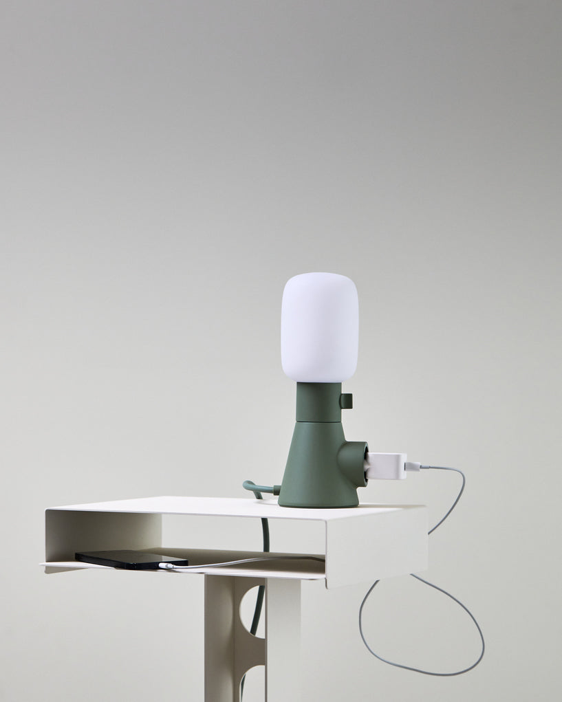 Sidekick Table - Pearl Pedestal