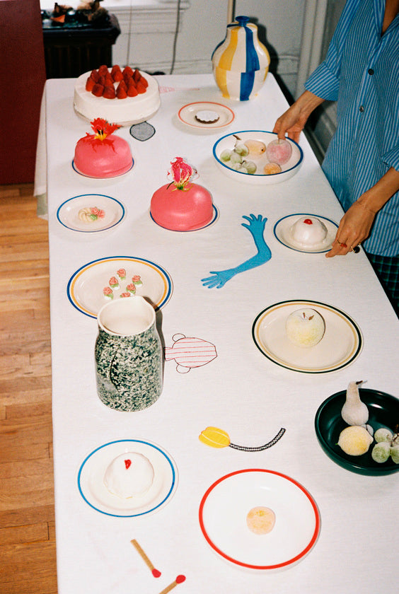 Sobremesa Tablecloth-L300-White HAY