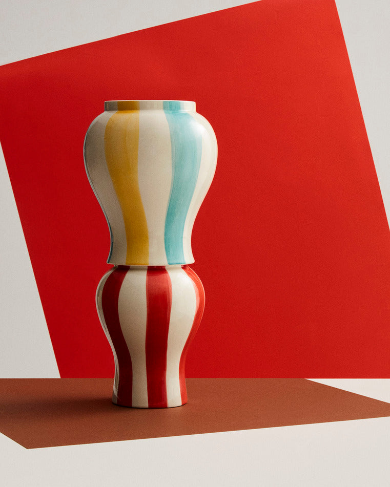 Sobremesa Stripe Vase HAY