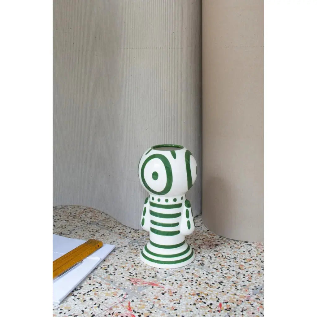 Souhaib Ghanmi - Dummy - vase - onesize - Dark green raawii
