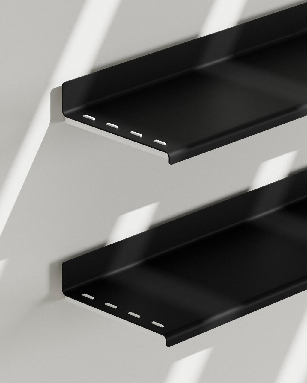 Soundbar Shelf 100 - Snow Charcoal Pedestal