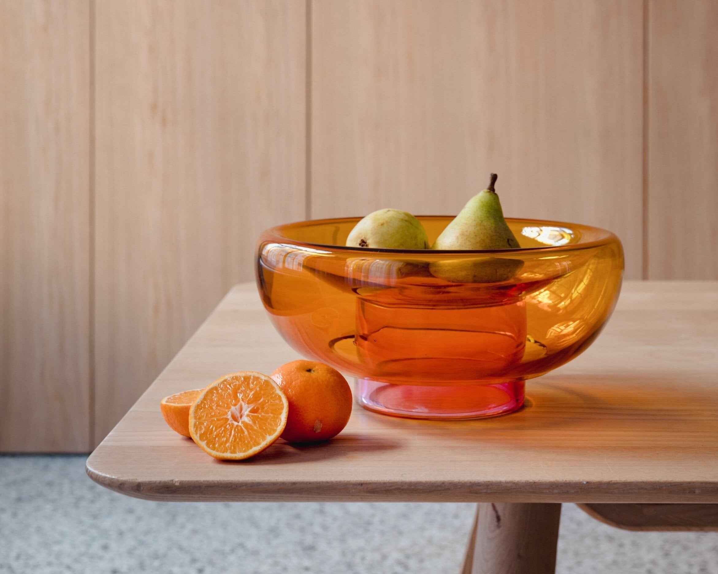 Sphere bowl XL Amber Studio Hausen