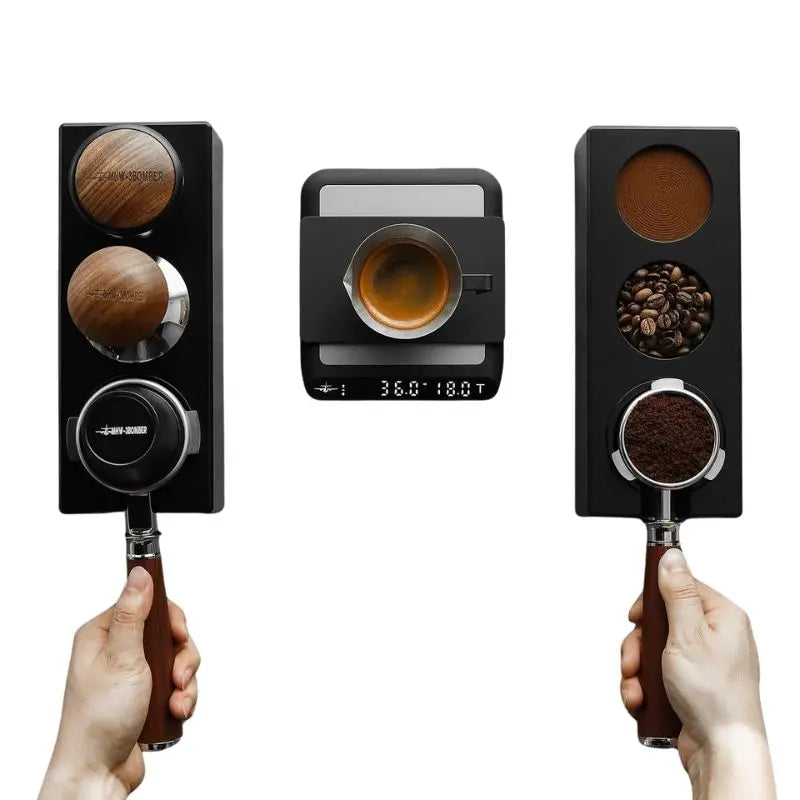 MHW-3BOMBER Portafilter and Tamper Station 51-58 mm MHW-3BOMBER