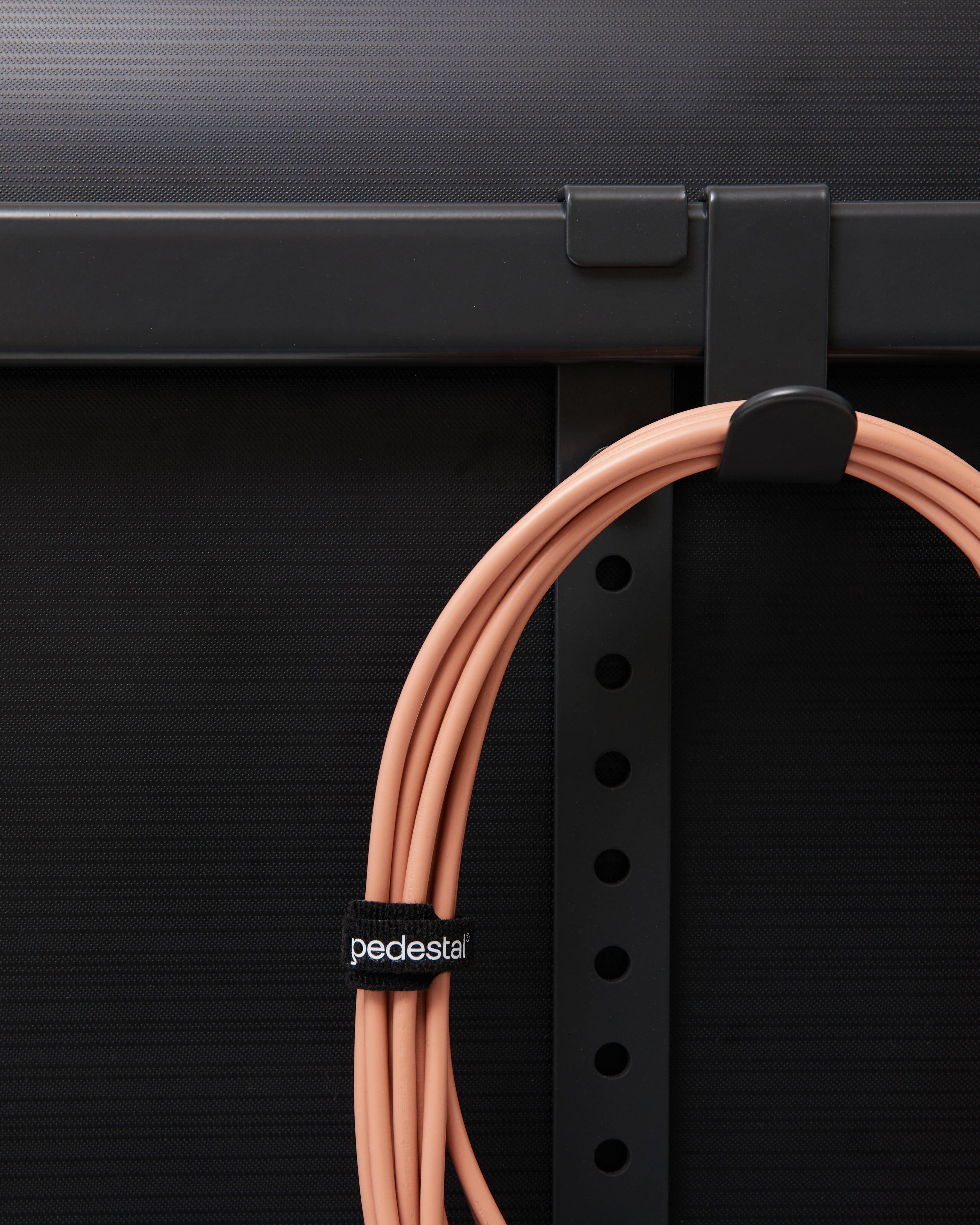 Velcro Cable Ties - Black Pedestal