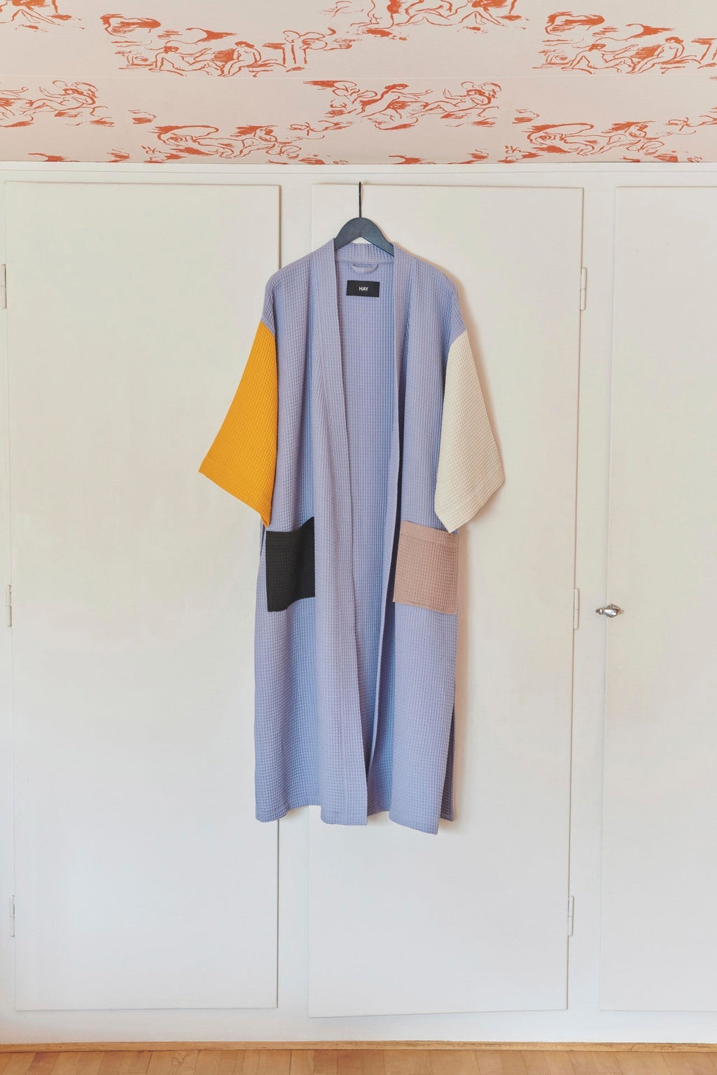 Waffle Bathrobe Multi HAY