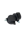 Wheels with Brakes - Charcoal Pedestal