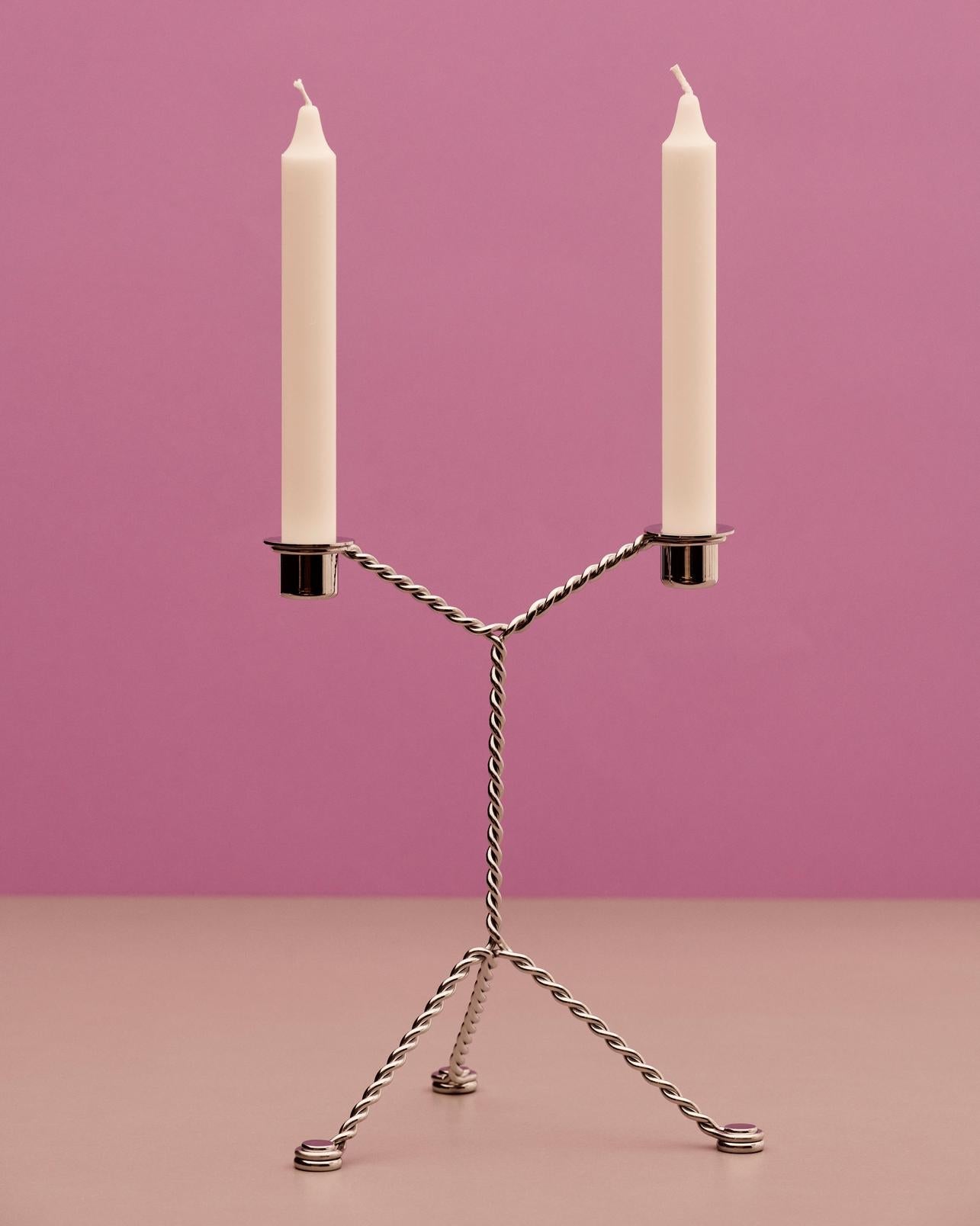 Wire Candleholder HAY