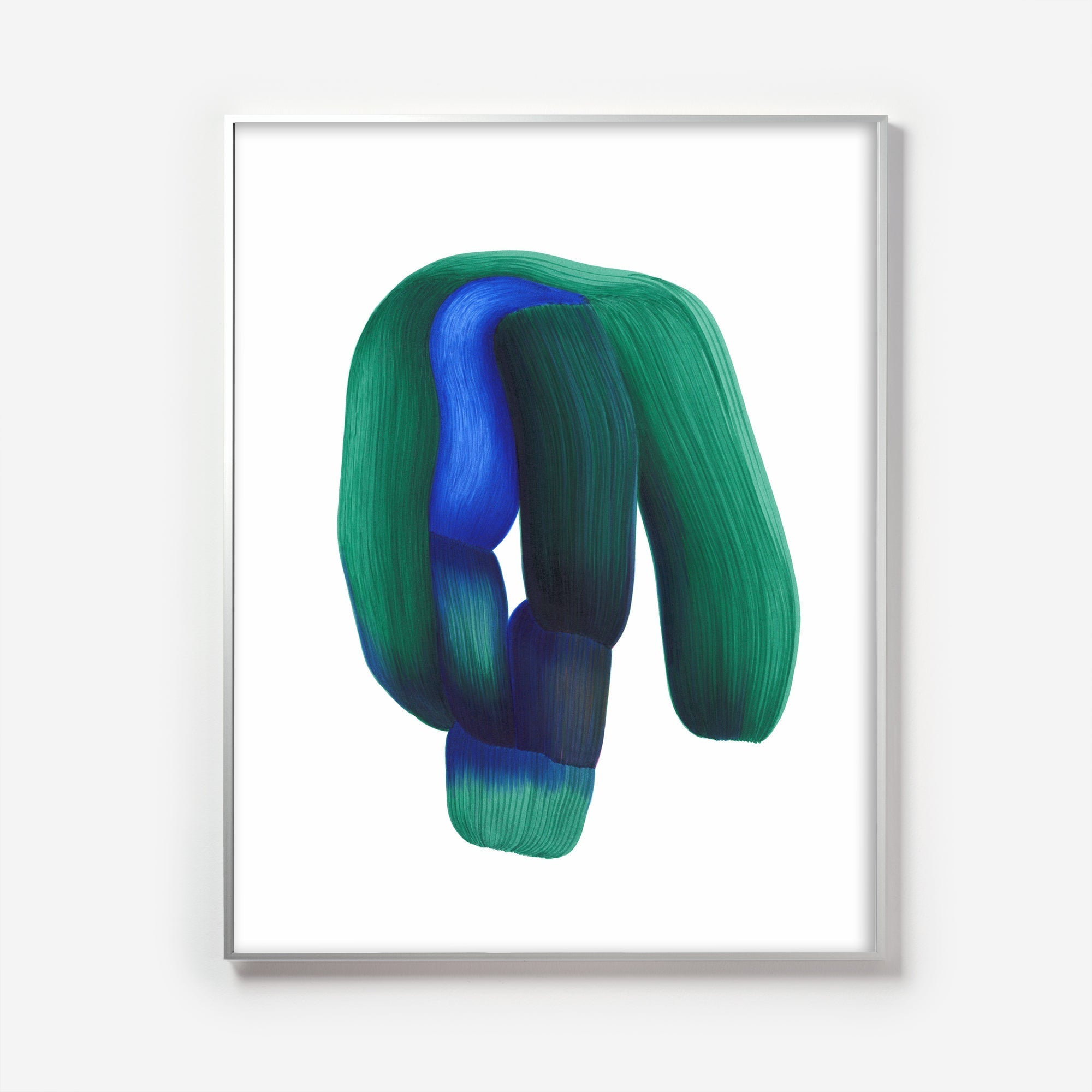 Poster + Silver Aluminium Frame