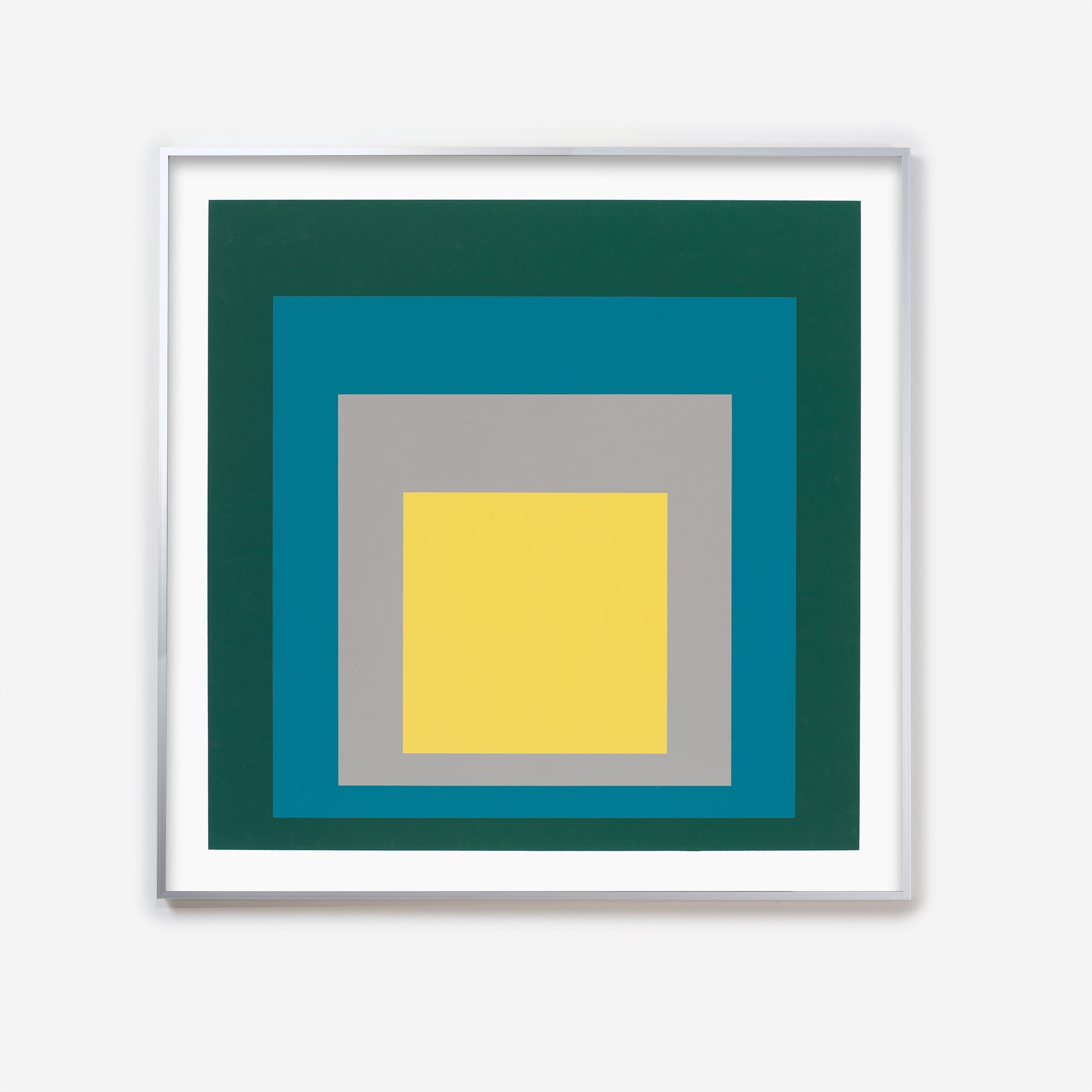 Poster + Silver Aluminium Frame