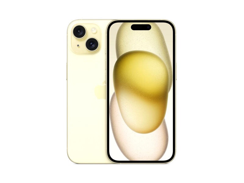 Apple Apple iPhone 15 128GB Yellow Smartphones 
