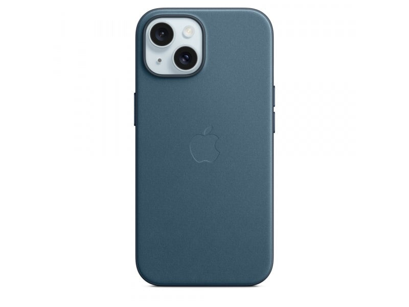 Apple Apple iPhone 15 Feingewebe Case mit MagSafe Pacific Blue 