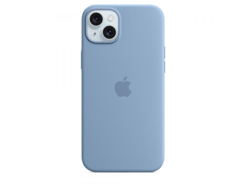 Apple Apple iPhone 15 Plus Silicone Case with MagSafe Winter Blue Accessories Mobile Computing 