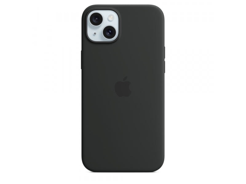Apple Apple iPhone 15 Plus Silikon Case mit MagSafe Black Accessories Mobile Computing 
