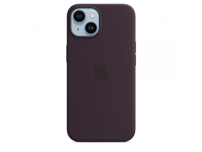 Apple Apple Silikon Case iPhone 14 mit MagSafe Elderberry MPT03ZM/A 