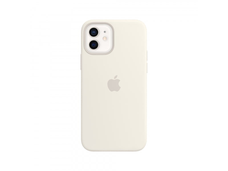 Apple Apple Silikon Case mit MagSafe für iPhone 12/12 Pro white- MHL53ZM/A 