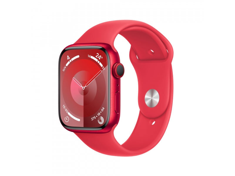 Apple Apple Watch S9 Alu. 45mm GPS+Cell. Product Red Sport Band M/L Wearables 