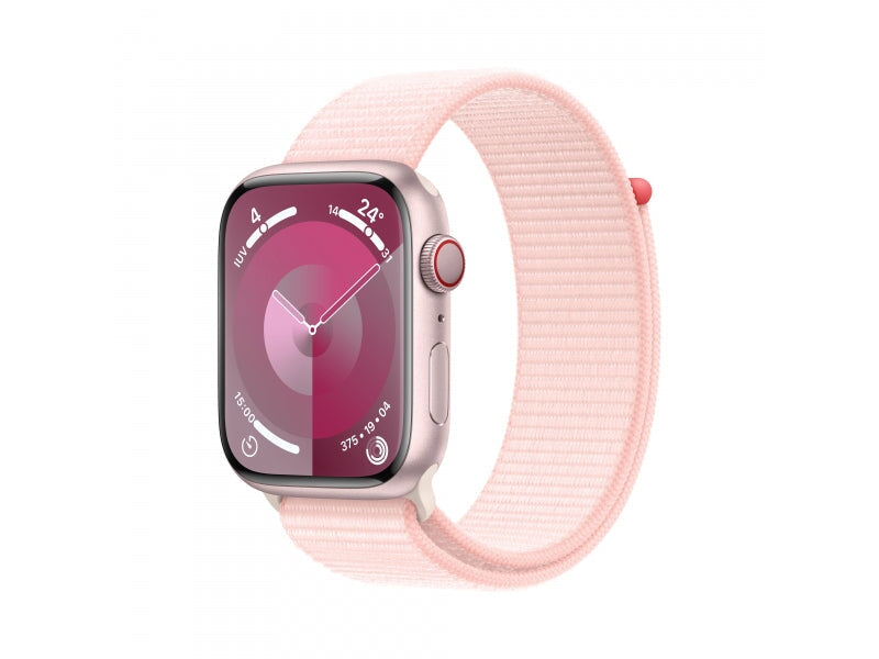 Apple Apple Watch S9 Aluminium 45mm GPS+Cellular Pink Sport Loop Wearables 