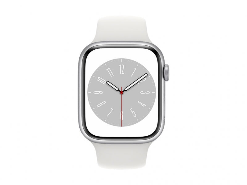 Apple Apple Watch Series 8 GPS Cellular 45mm Silver Alu Case White Wearables 