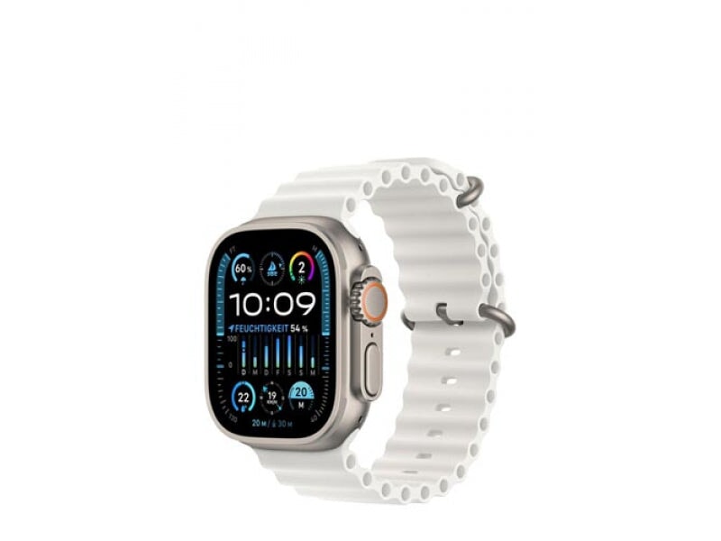 Apple Apple Watch Ultra 2 Titanium 49mm GPS + Cellular White Ocean Band Wearables 